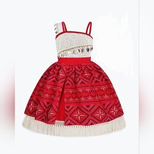 Girls Polynesian Dress Costumes Birthday Party 11/12 yrs